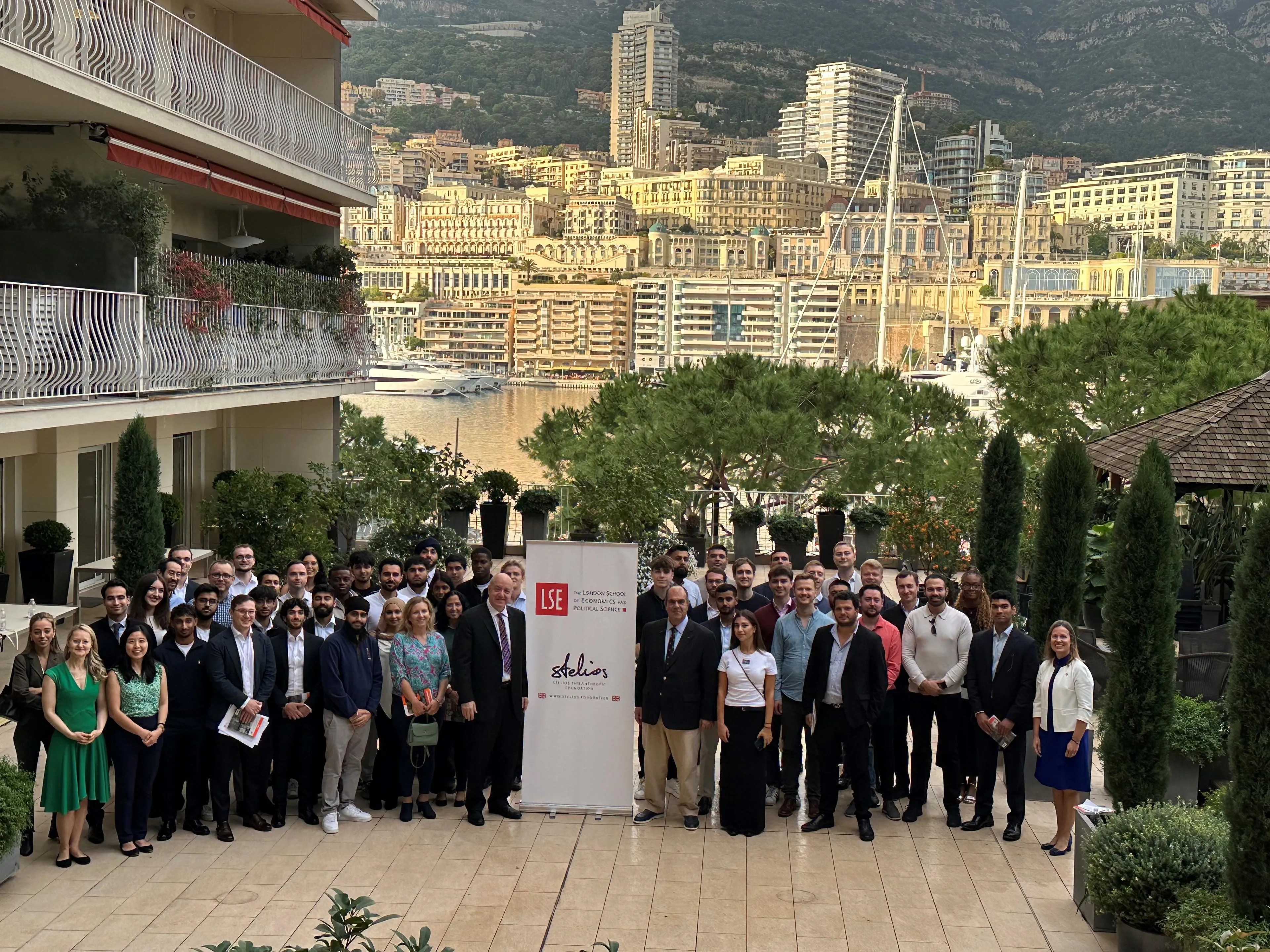 Stelios family photo in Monaco